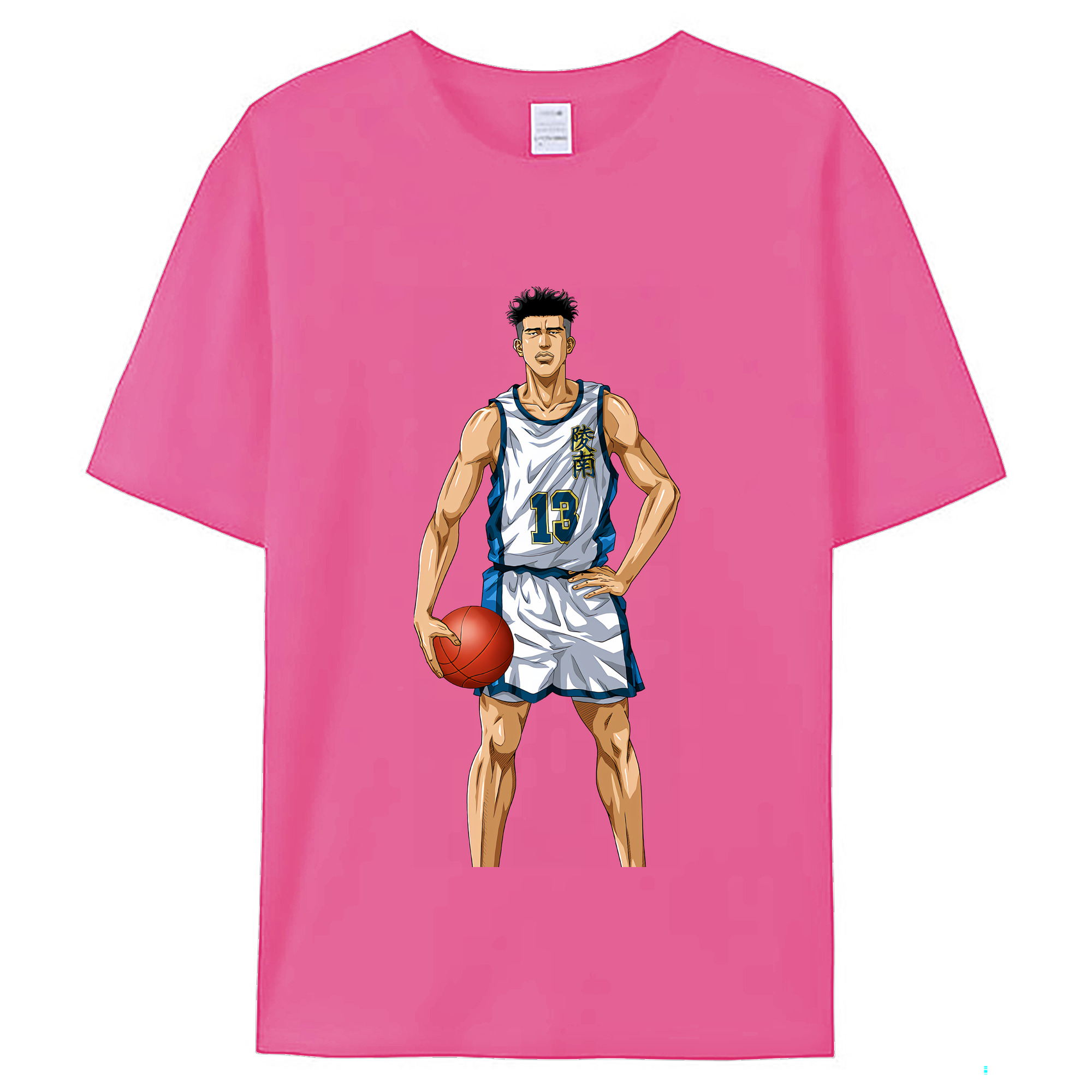 （画像用） SLAM DUNK／スラムダンク レディースカジュアルプリントTシャツ（綿100％）